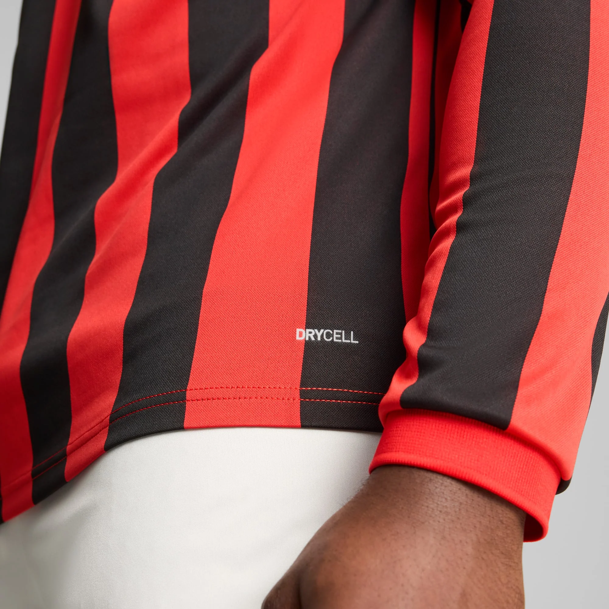 AC Milan 125th Anniversary Men's Long Sleeve Authentic Jersey - Image 6