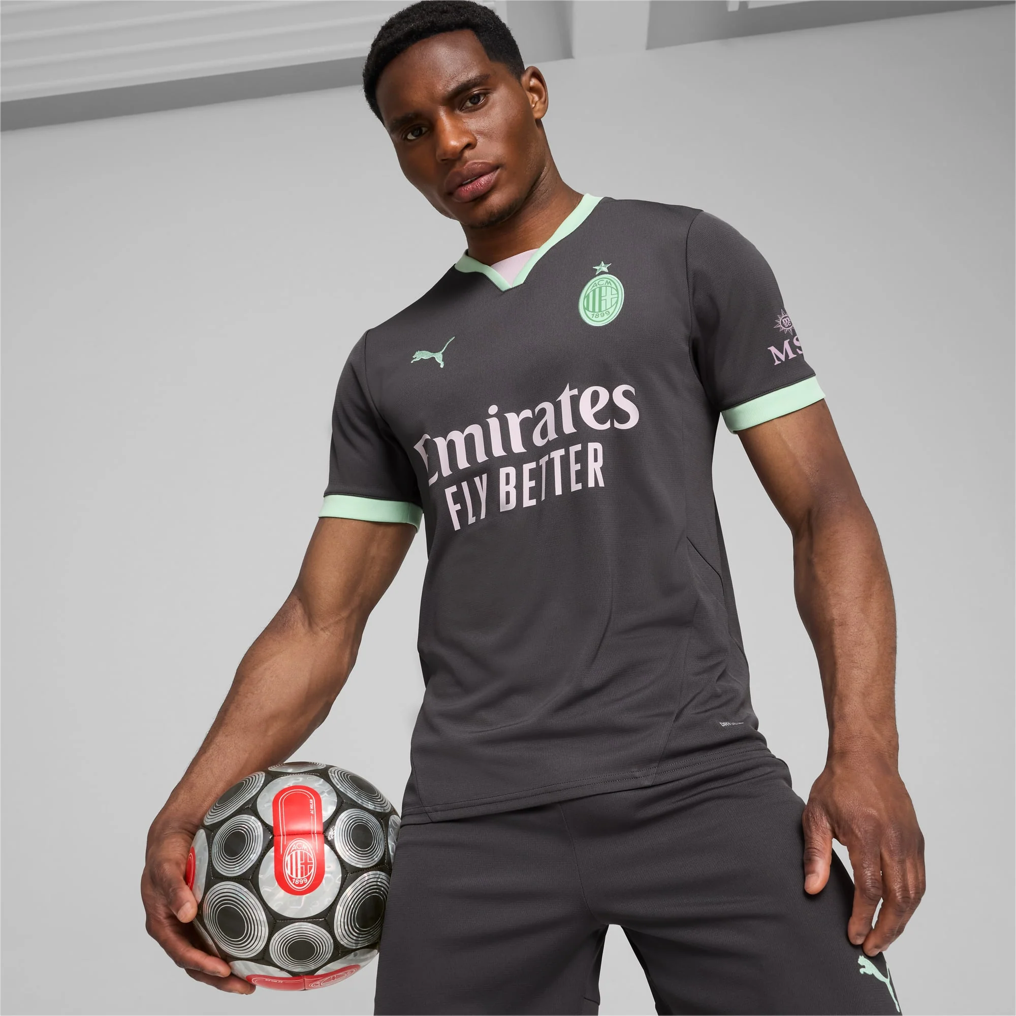 AC Milan 2024/25 Men's Third Replica Jersey - Image 3