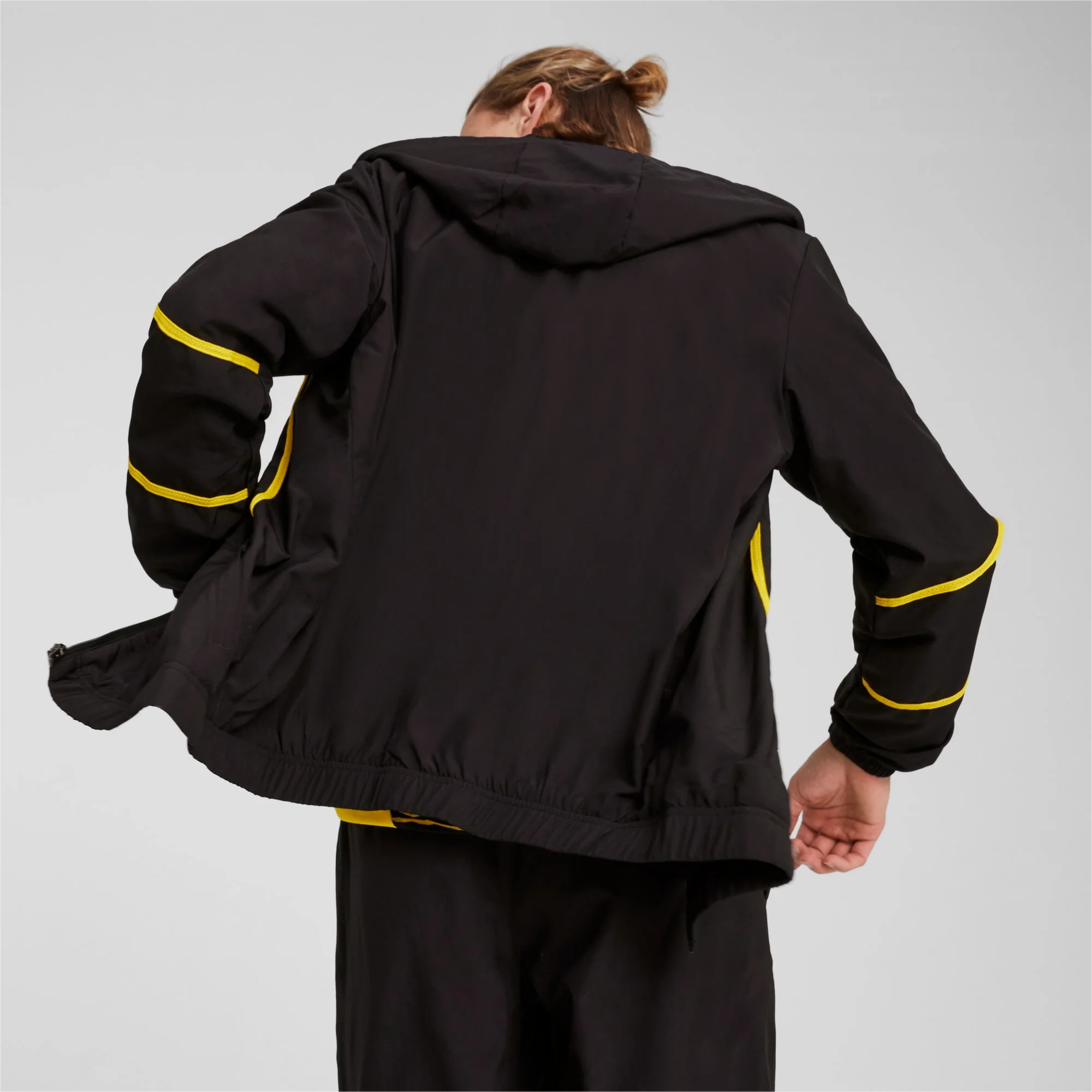 Borussia Dortmund 2024/25 Men's Pre-match Woven Jacket - Image 4