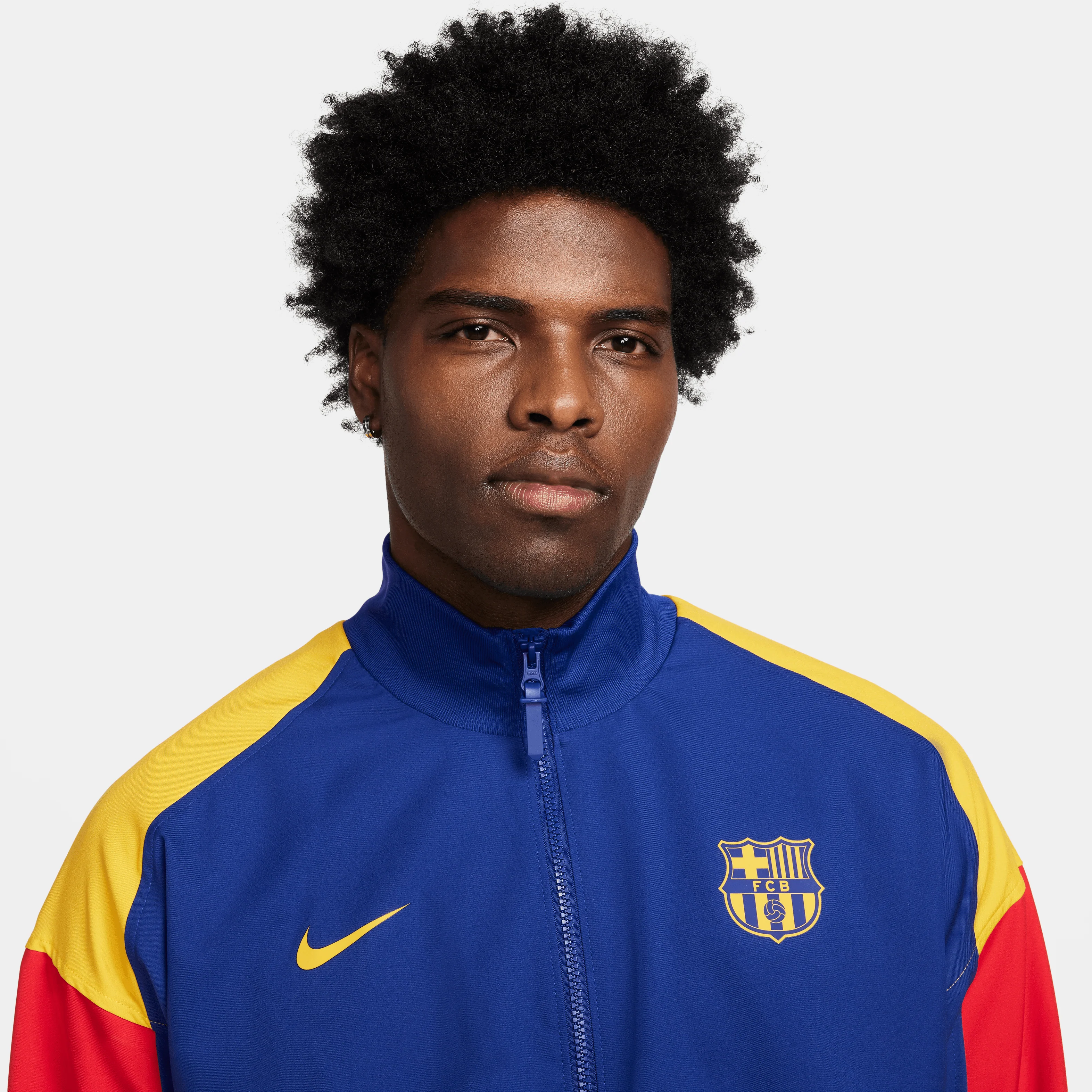 FC Barcelona Strike Men's Dri-FIT Track Jacket - Image 3