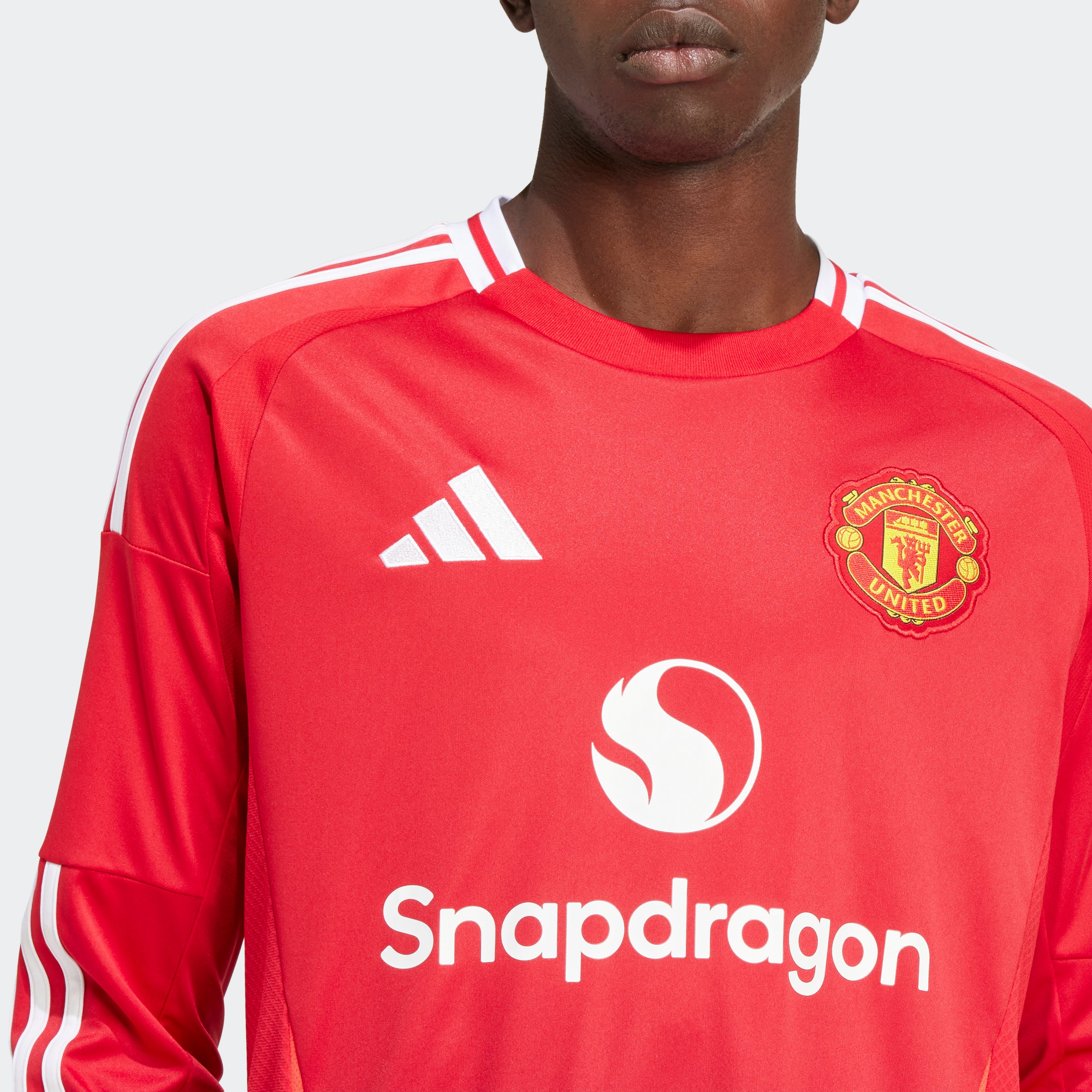 Manchester United 2024/25 Men's Long Sleeve Home Jersey - Image 5